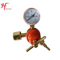 Ningbo Fenghong Safety Russia Type LPG Gas Regulator With Flow Meter