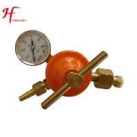 Wholesale price aluminium lpg gas regulator with gauge for welding