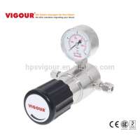 Corrosive Gas single stage Mini hydrogen gas pressure regulator price